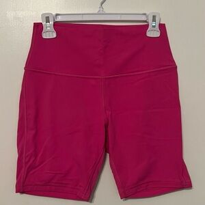 Lululemon Athletica Fuchsia Athletic Shorts